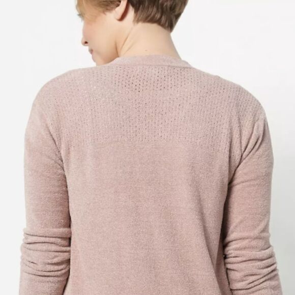 Barefoot Dreams CozyChic Ultra Lite Open Stitch Long Cardi - Picture 5 of 15